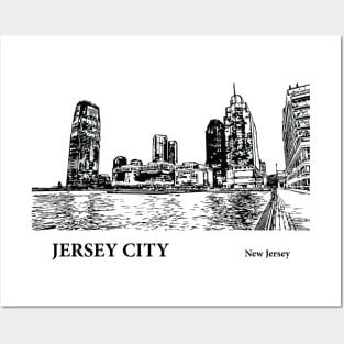 Jersey City- New Jersey Posters and Art